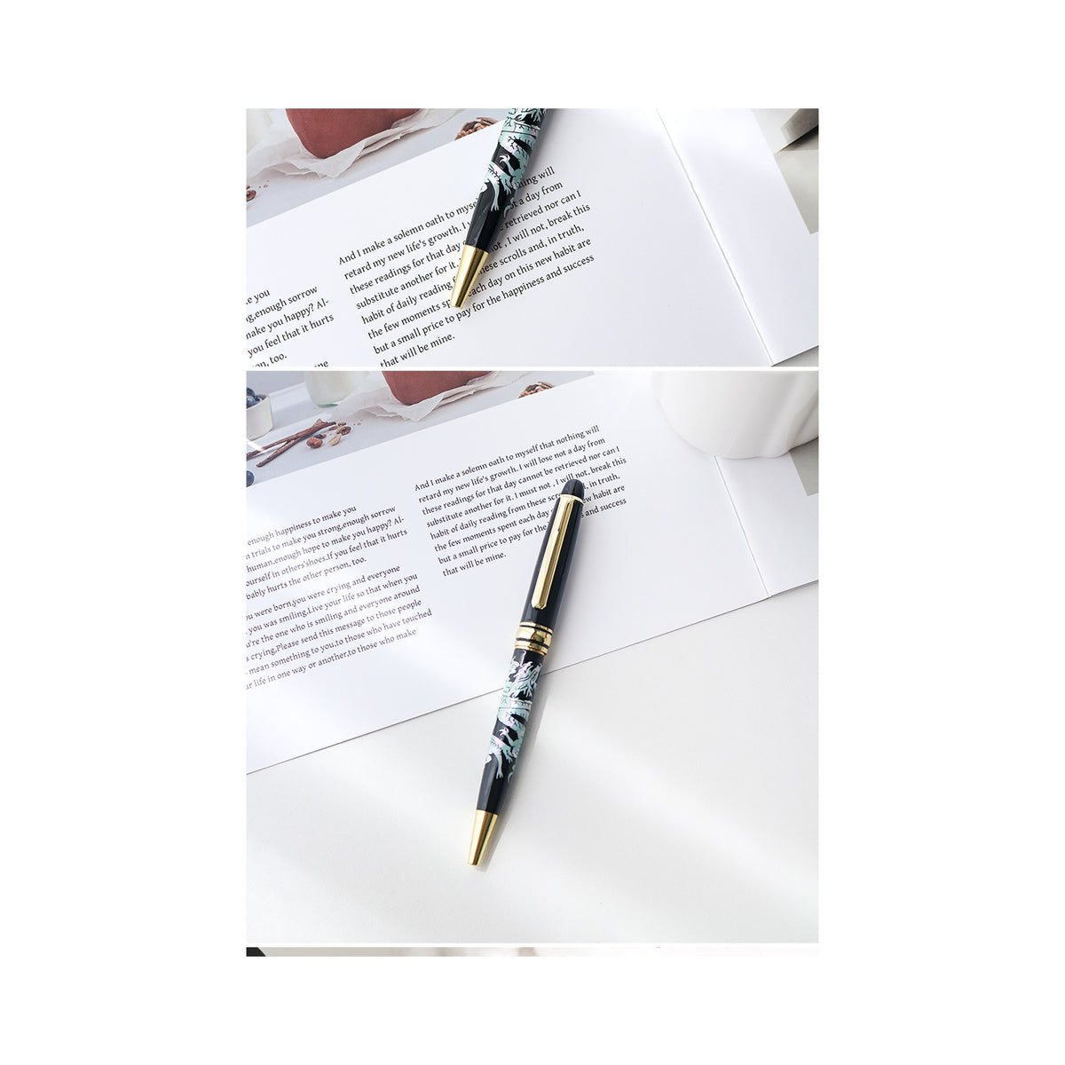Premium Mother of Pearl Pen (Dragon) – detail view 4 [KS-CUT:P0000VHL:be3f99bd7578]
