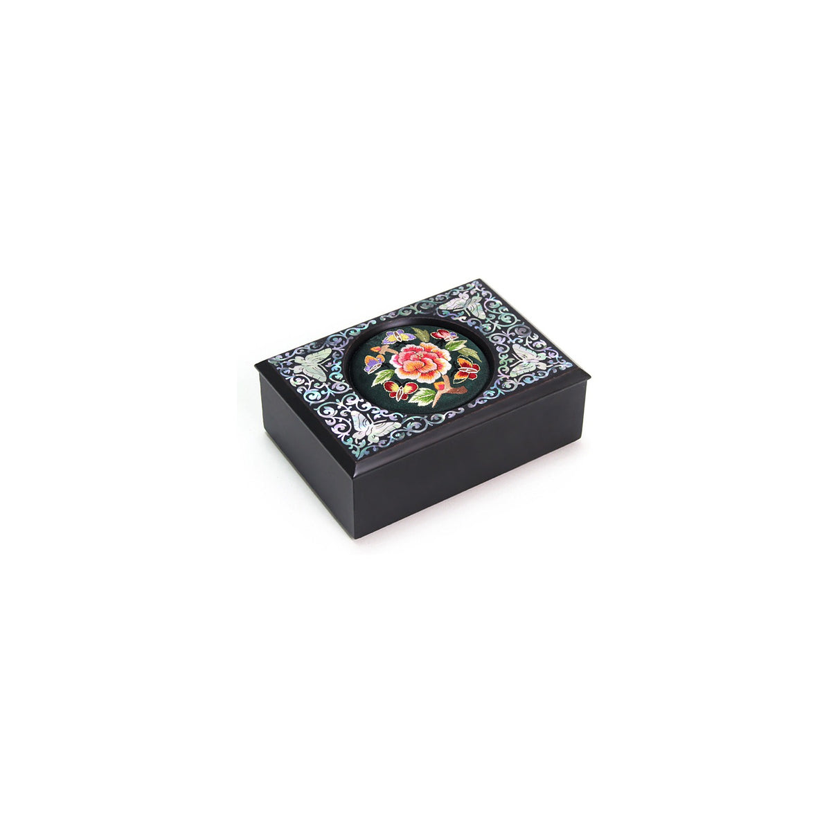 Mother of Pearl Embroidered Business Card – detail view 4 [KS-CUT:P0000QVC:16a1f6891442]
