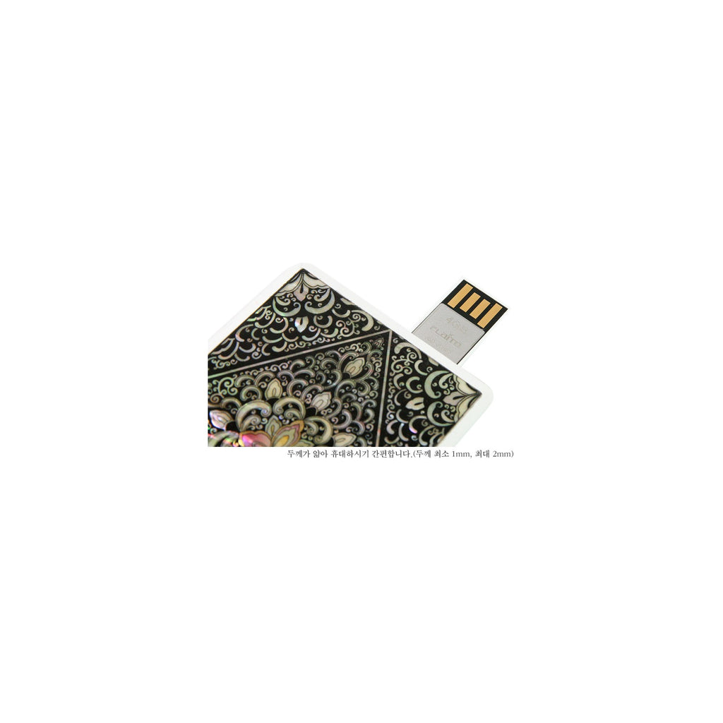 Najeon Card Type High Capacity USB 4GB(Arabesque) – detail view 4 [KS-CUT:P0000CZT:411a9e36df54]
