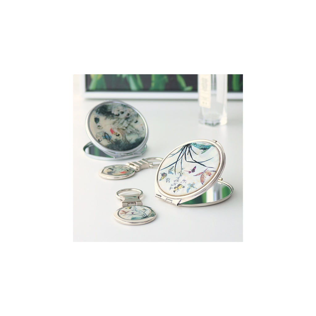 2-Piece Set: Najeon Hand Mirror Keyring Set A – detail view 4 [KS-CUT:P0000HLL:caf60171d1e0]