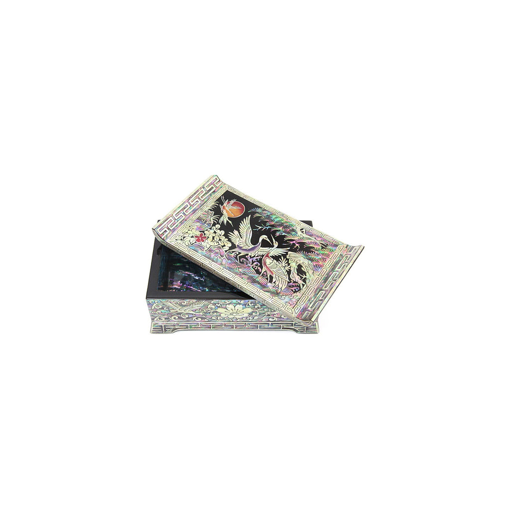 2-Piece Set: Premium Najeon Plum Blossom Seonbi Scholar Scholar's Pen Case Box – detail view 4 [KS-CUT:P0000DOK:6c92a3bf6265]