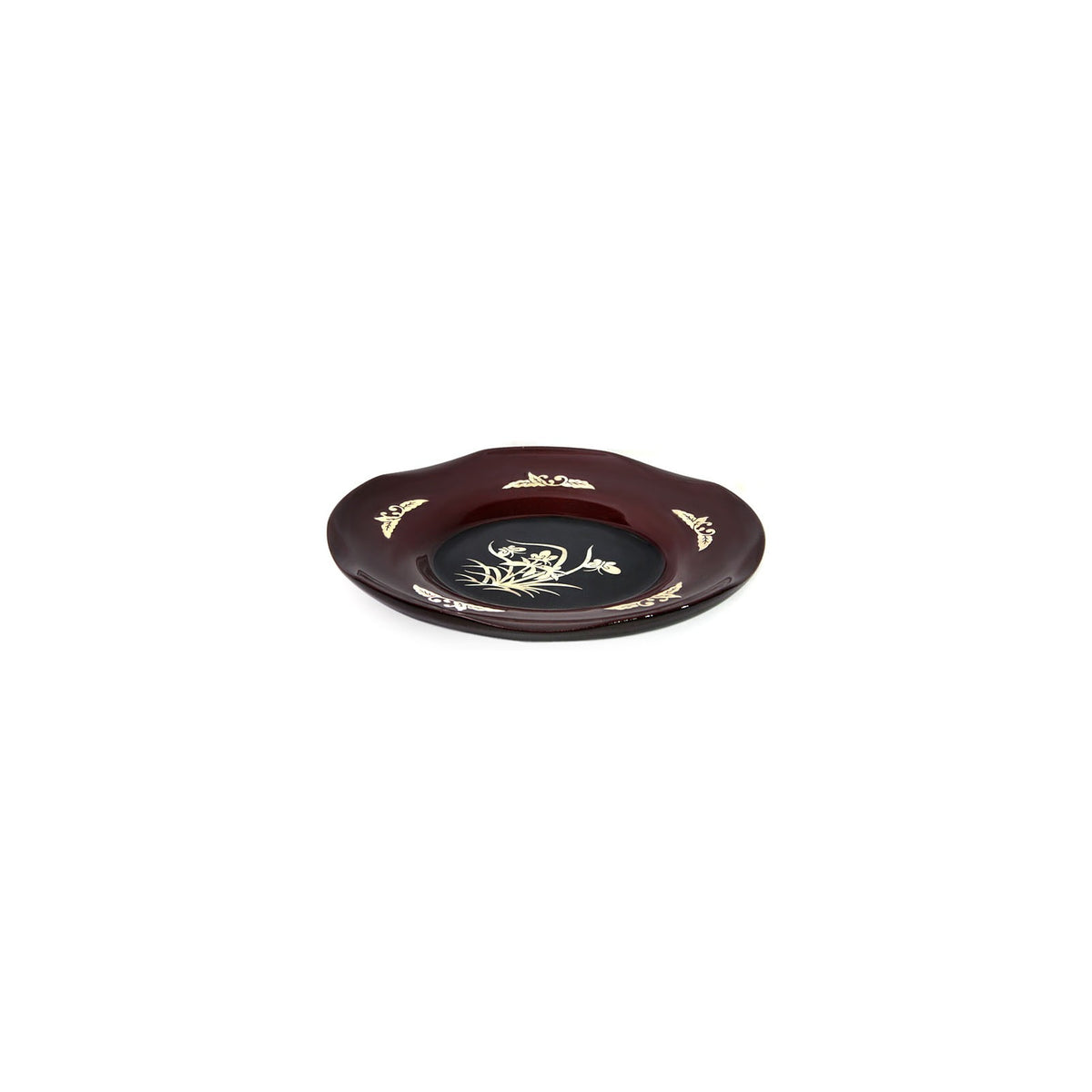 6-Piece Set: Najeonchilgi Arabesque Four Gentlemen Tea Coaster Set Mother of Pearl Coaster Traditional Coaster (Master Artisan Lee Won-geun) – detail view 5 [KS-CUT:P0000IBZ:c9847ba14905]