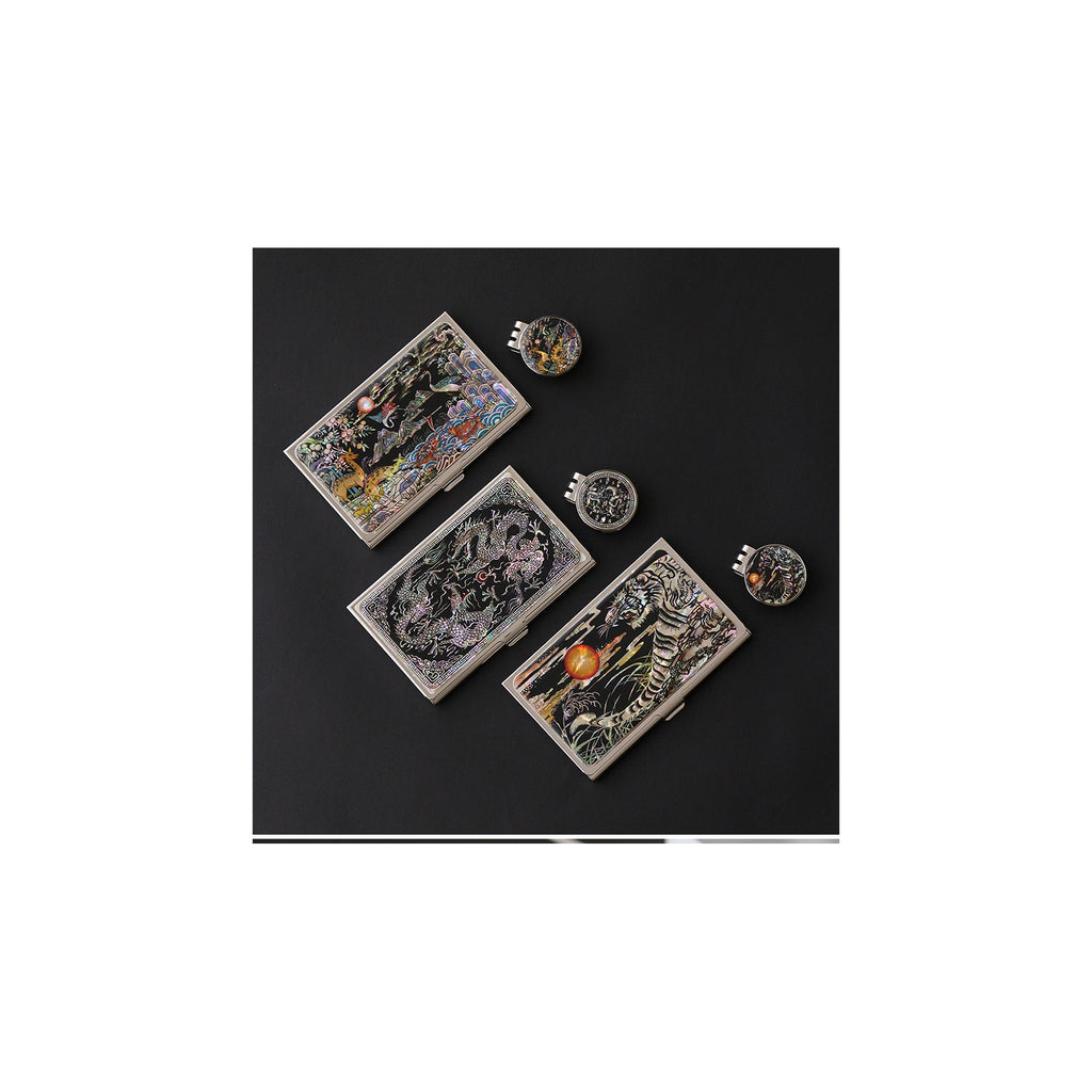 2-Piece Set: Business Card Case Golf Ball Marker K(Traditional) – detail view 5 [KS-CUT:P0000PNF:62b87df9f7e9]