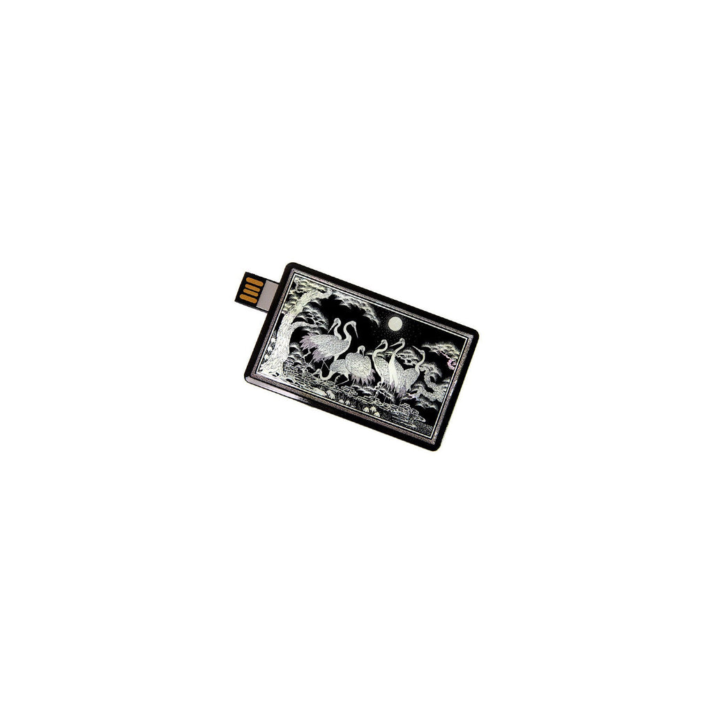 Najeon Card USB JS 6000 Pine & Crane 8GB – detail view 5 [KS-CUT:P0000GQL:86f1279e261a]