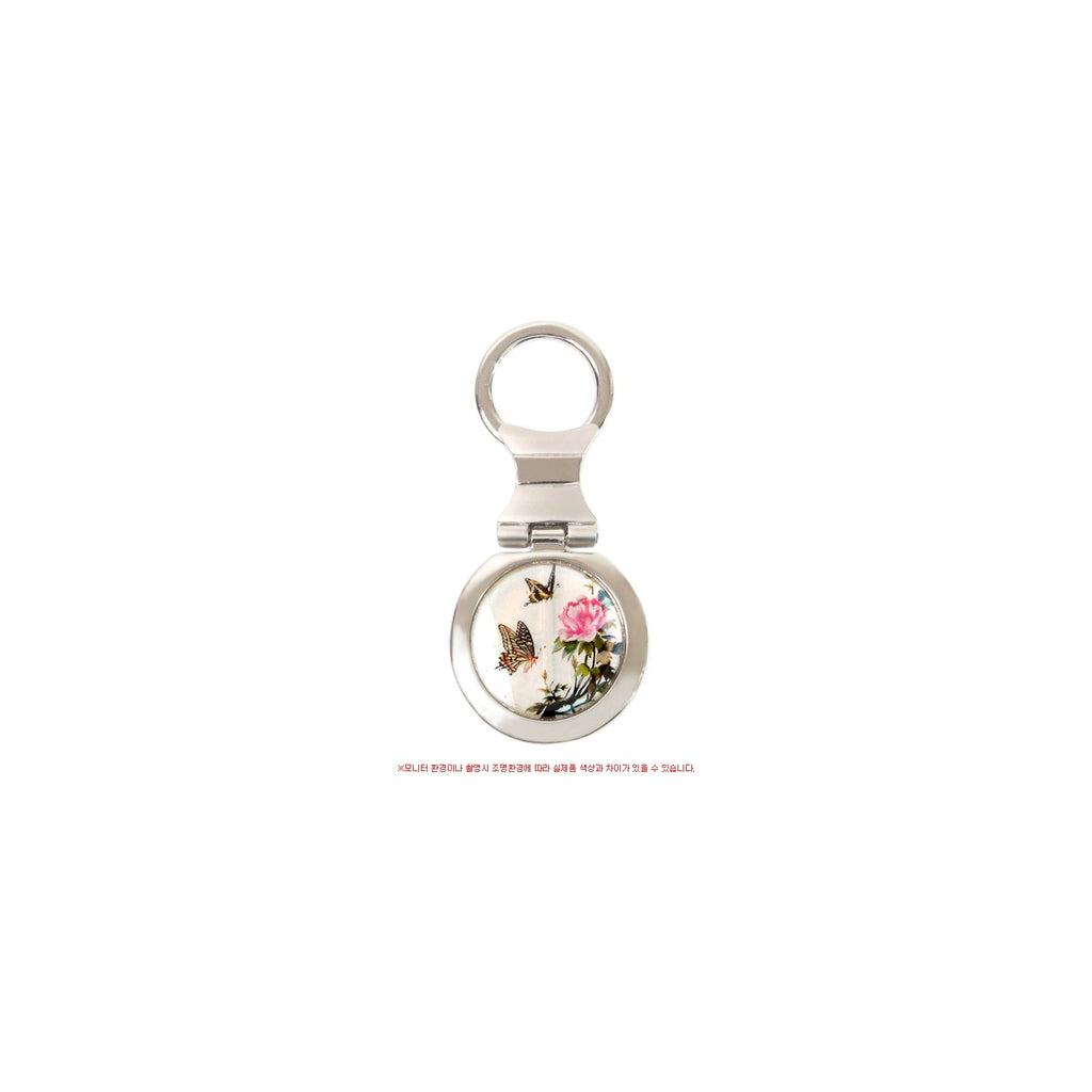 Najeon Round Keyring (Damhwa Butterfly) – detail view 5 [KS-CUT:P0000GNE:06d7fd96e34e]