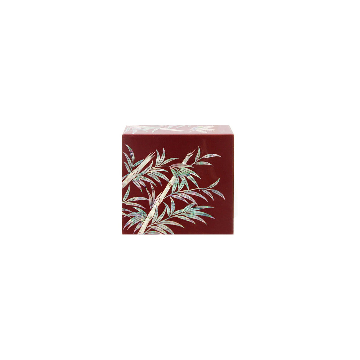 Masterpiece Najeonchilgi Bamboo Red Double Lidded Secret Mother of Pearl Jewelry Box Jewelry Box (Master Artisan Kim Yong-gwan) – detail view 6 [KS-CUT:P0000GTU:f565b96e9c91]