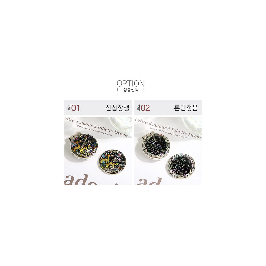 Premium Najeon Golf Ball Marker K(Traditional) – detail view 6 [KS-CUT:P0000PND:13e61e992ff0]