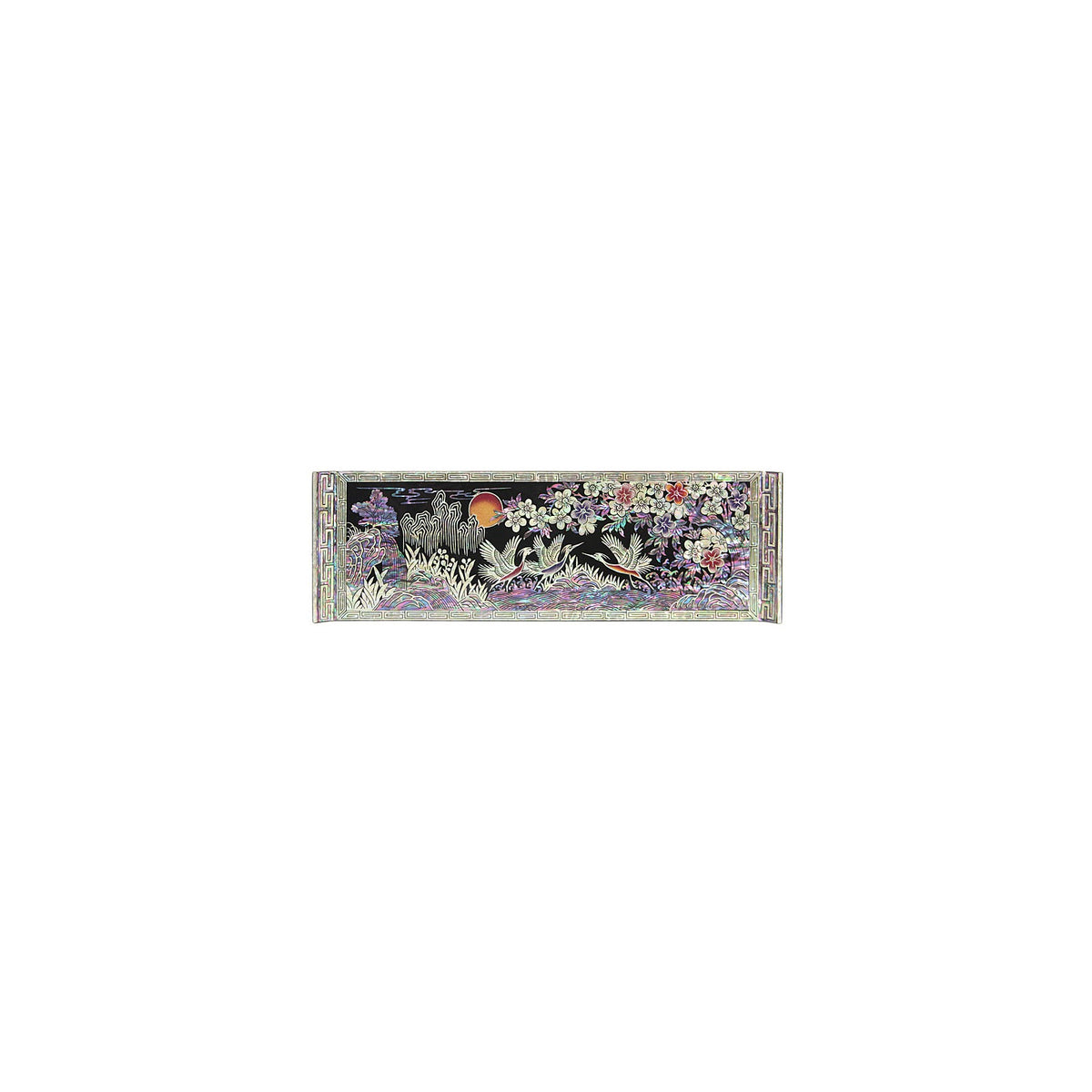 2-Piece Set: Premium Najeon Plum Blossom Seonbi Scholar Scholar's Pen Case Box – detail view 6 [KS-CUT:P0000DOK:73b99591a0e8]