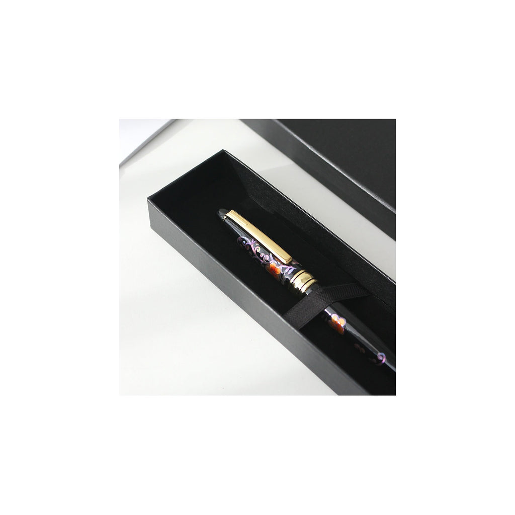 Premium Painted Flower Mother of Pearl Pen (Full) – detail view 6 [KS-CUT:P0000QLO:a7b7905d5e93]