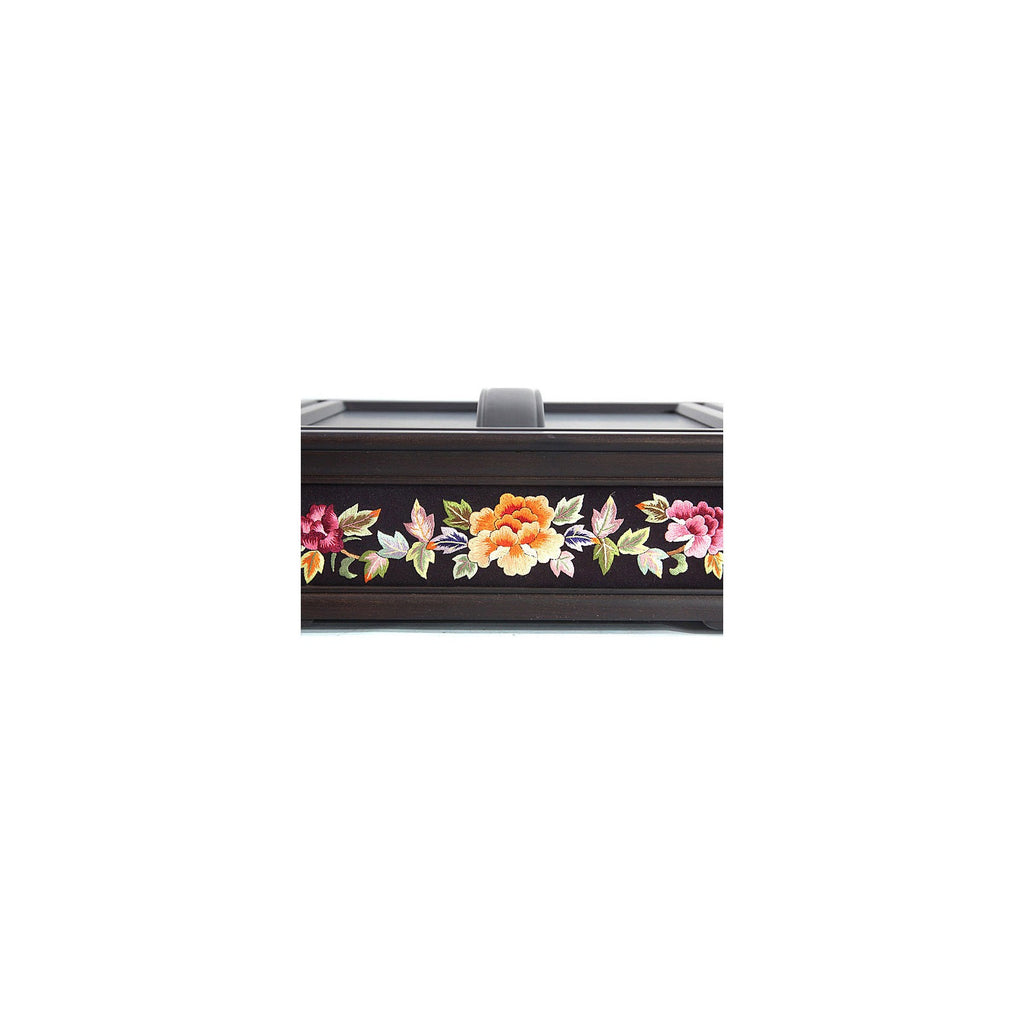 Masterpiece Hand Embroidered Large (Peony) Yedan Wedding Gift Box – detail view 6 [KS-CUT:P0000DSV:91feb585b4b3]
