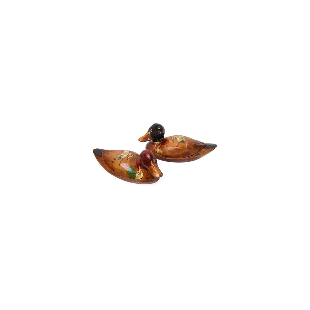 Premium Crane Duck Set (Medium) Wood Carved Box Dragon – detail view 6 [KS-CUT:P0000IOX:83da2283cb3a]