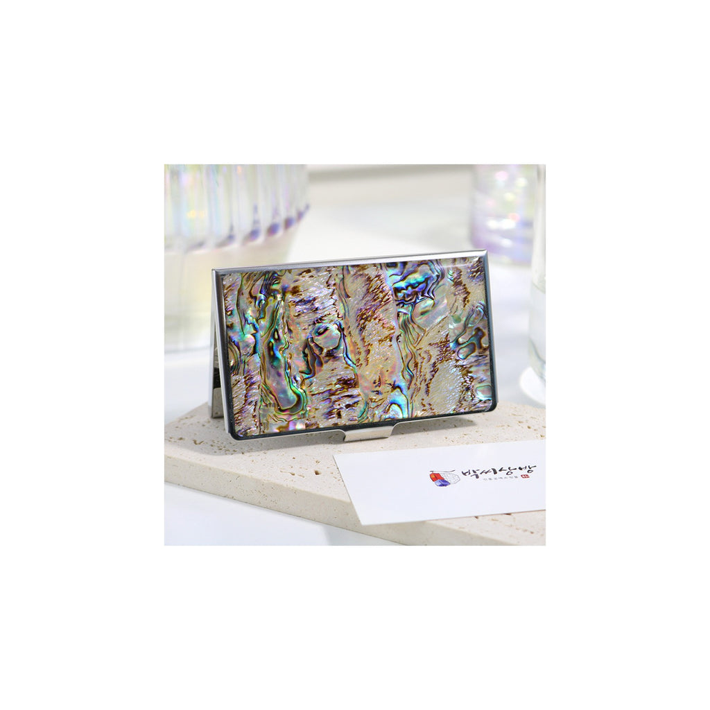 Najeon Marbled Pattern Business Card Case M – detail view 6 [KS-CUT:P0000RMS:be591eefb518]