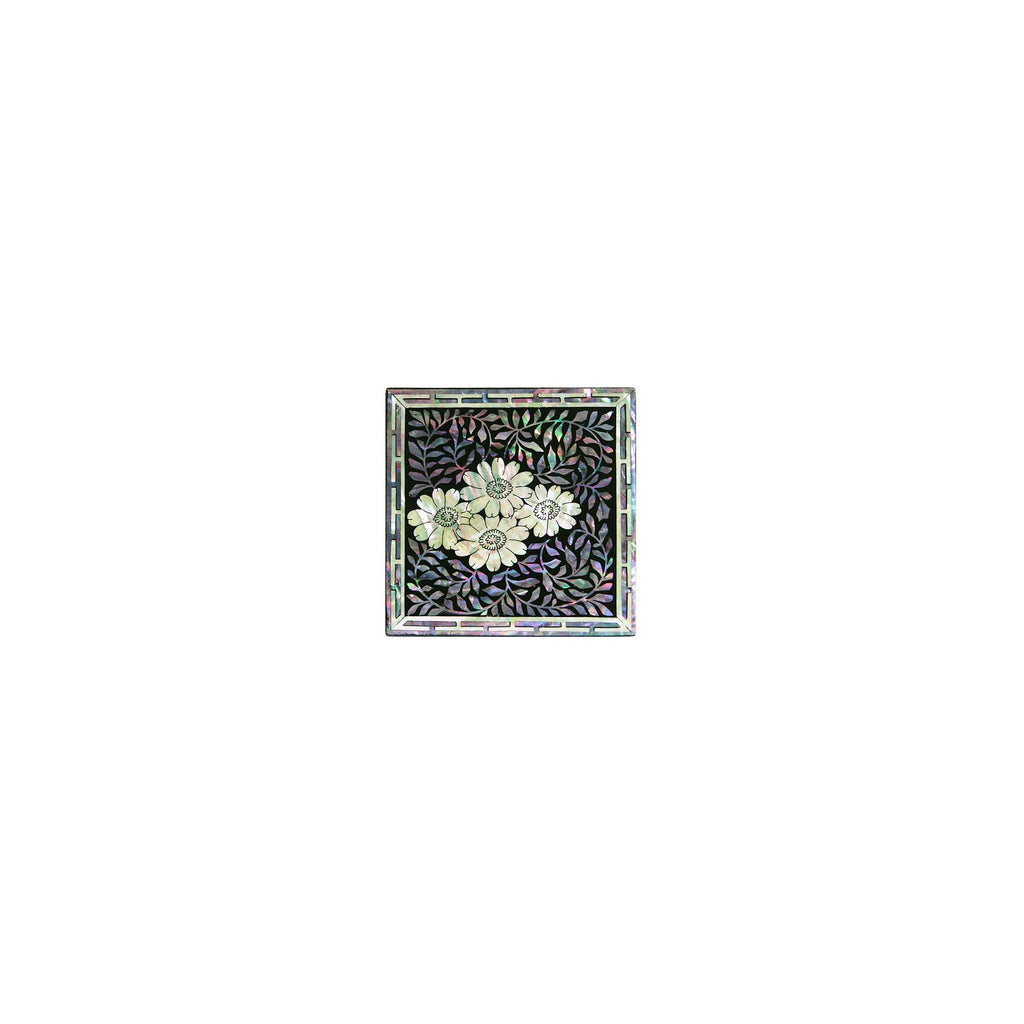 Najeonchilgi Painted Double Lidded Mother of Pearl Jewelry Box Jewelry Box Earrings Box – detail view 6 [KS-CUT:P0000BLI:273d652c8379]