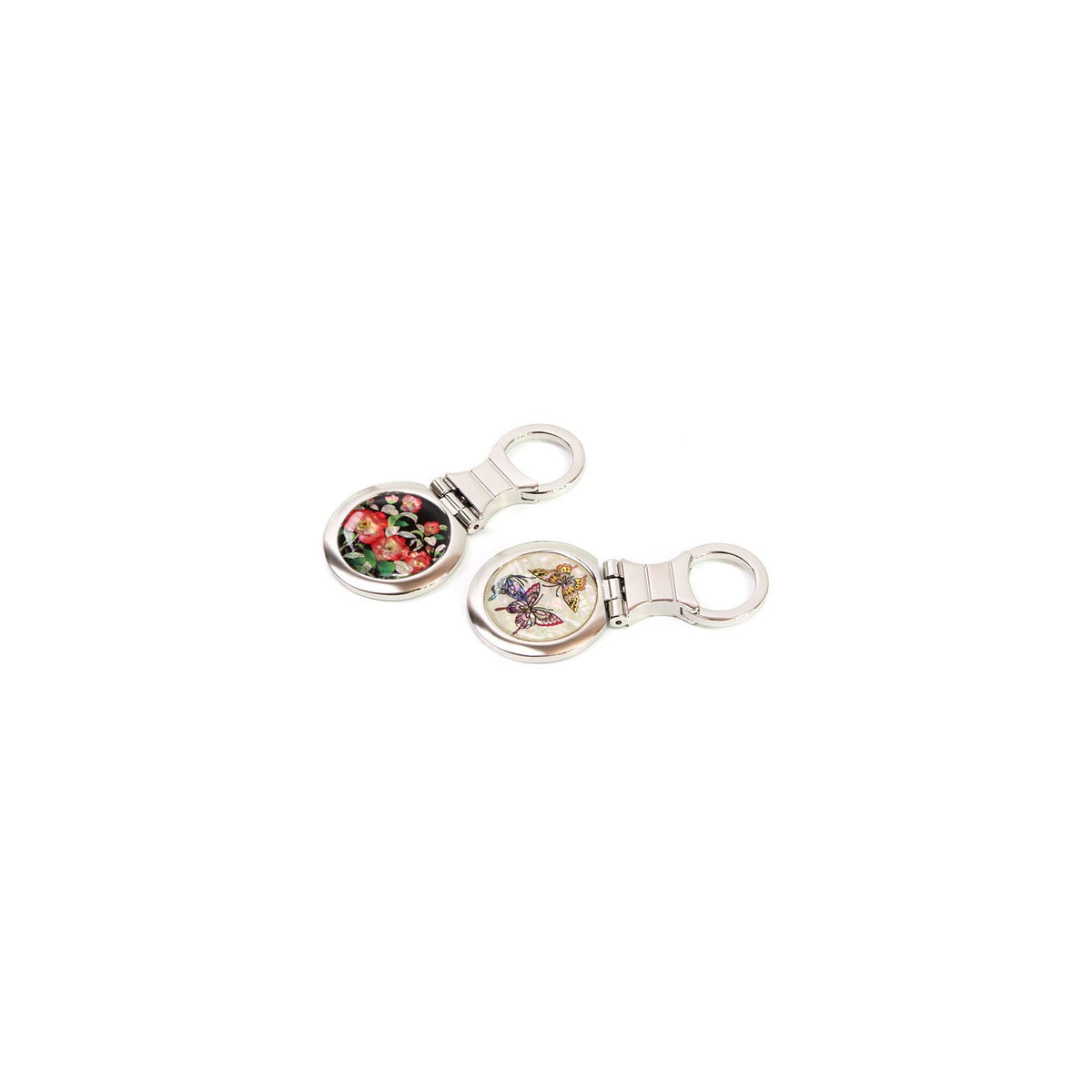 Metal Najeon Keyring (Round Butterfly) – detail view 6 [KS-CUT:P0000KOK:fec76ed7beca]