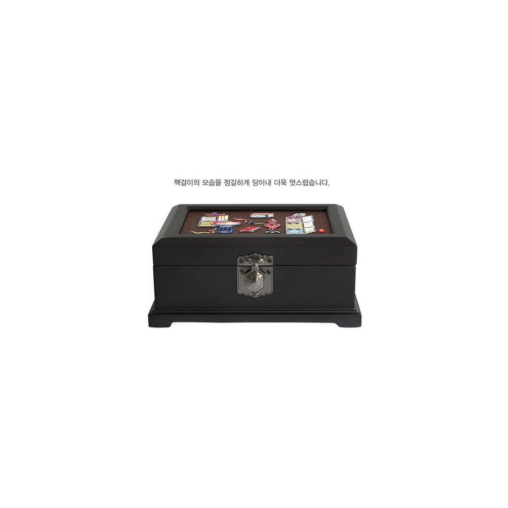 Masterpiece Hand Embroidered Jewelry Box Small Yedan Wedding Gift Box – detail view 6 [KS-CUT:P0000EAU:9fdf227fca79]