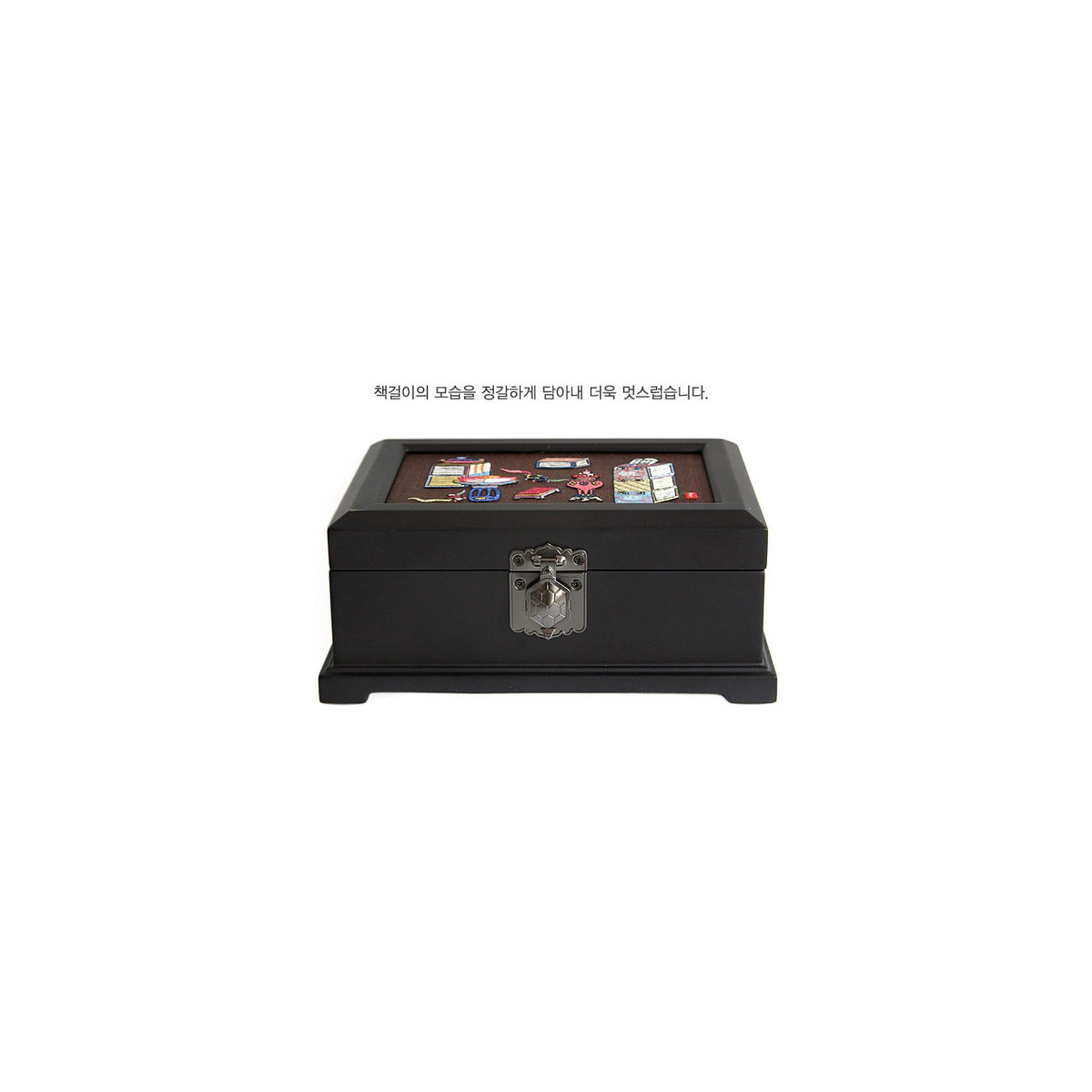 Masterpiece Hand Embroidered Jewelry Box Small Yedan Wedding Gift Box – detail view 6 [KS-CUT:P0000EAU:9fdf227fca79]