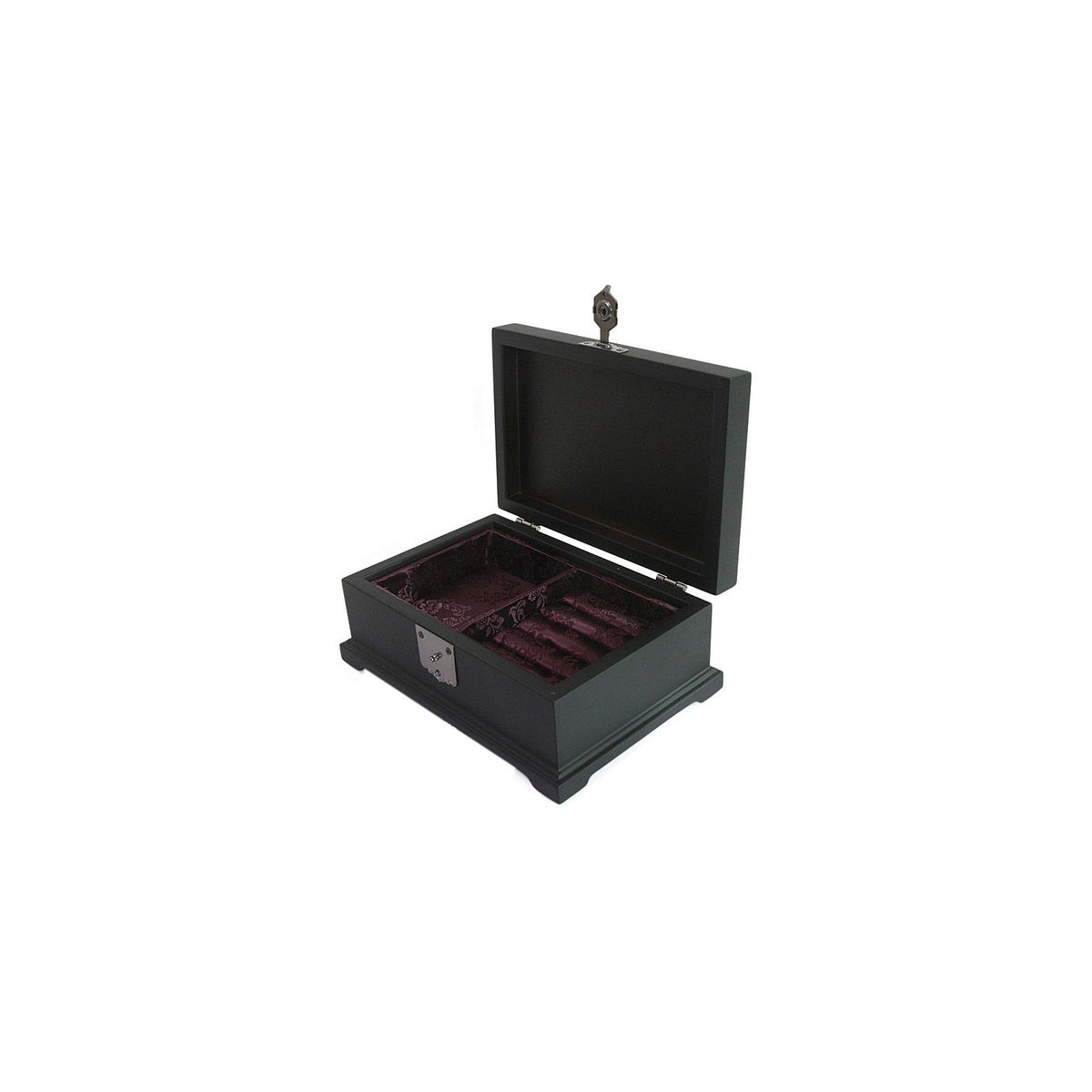 Masterpiece Hand Embroidered Jewelry Box Small Yedan Wedding Gift Box – detail view 7 [KS-CUT:P0000EAU:411bad215128]