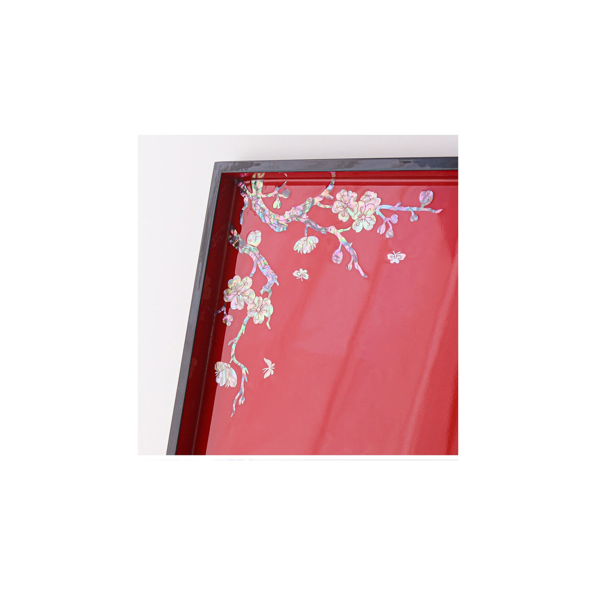 Najeonchilgi Plum Blossom Mother of Pearl Tray – detail view 7 [KS-CUT:P0000SVN:08e21930fa0e]