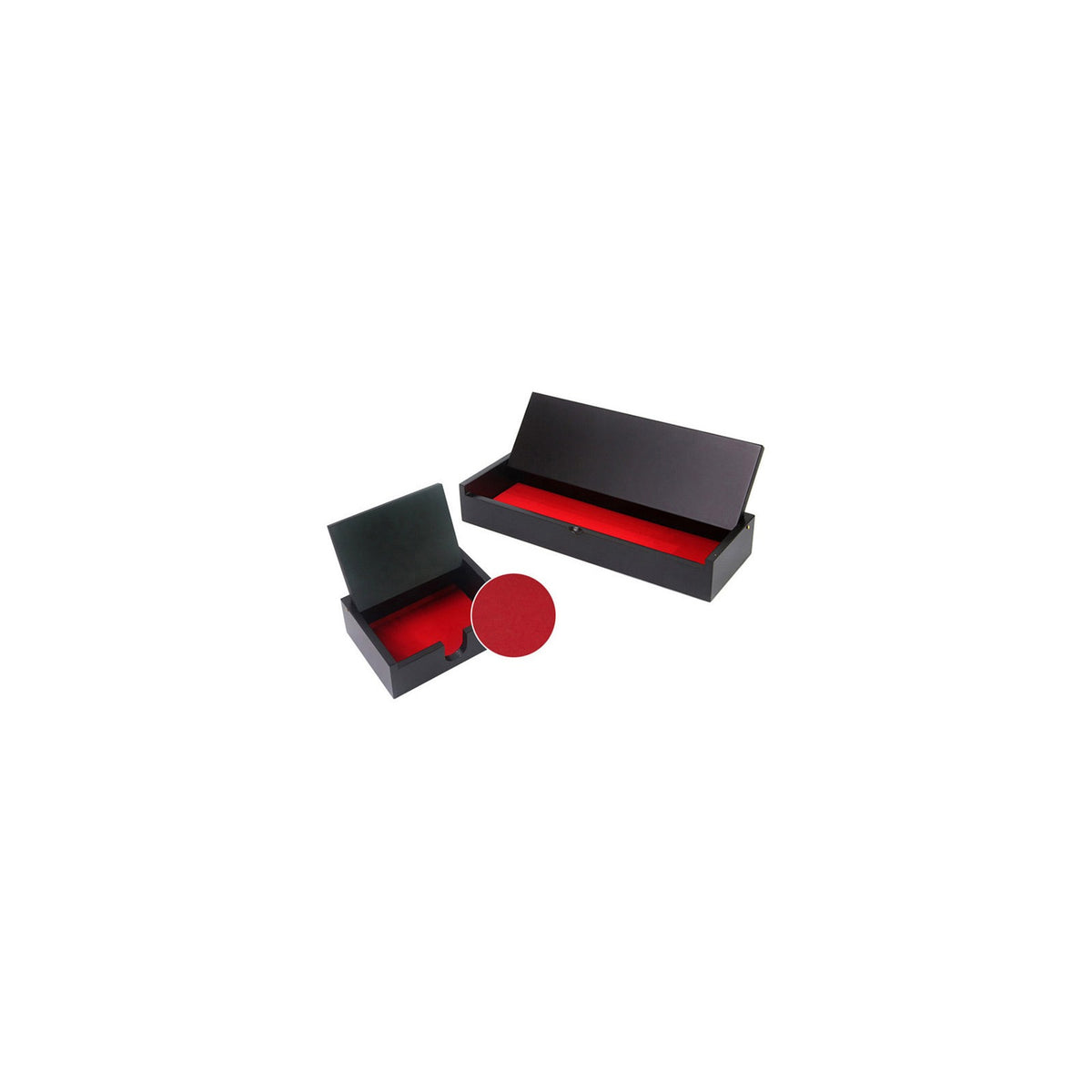 2-Piece Set: Najeon Auto Open Pen Case Business Card Case (Crane Mother of Pearl) – detail view 7 [KS-CUT:P0000KSU:12feb6b1b3f3]