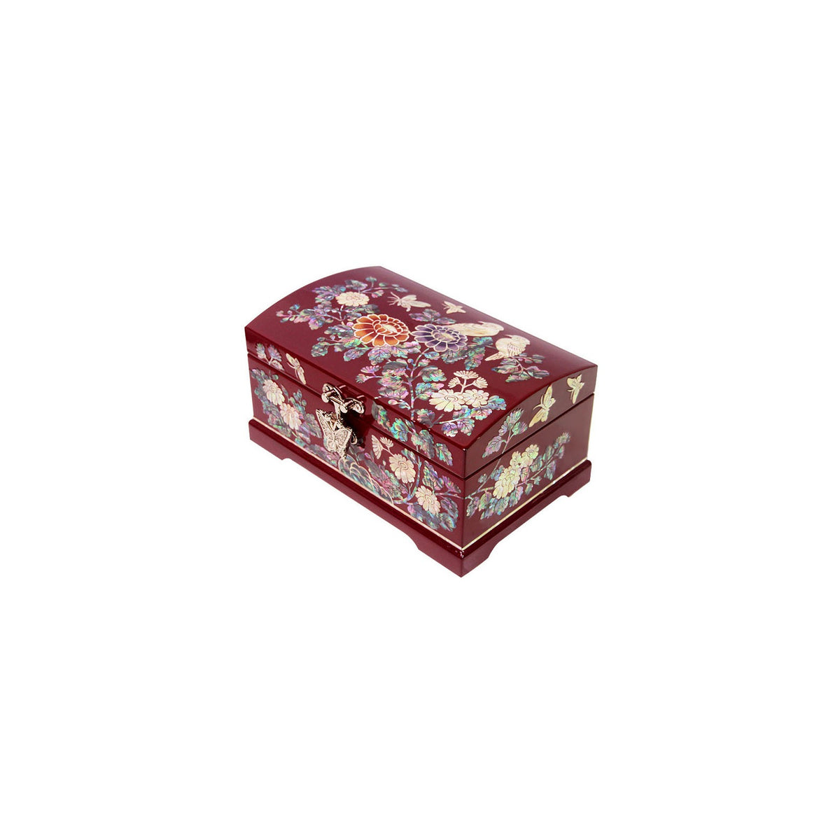 Najeonchilgi Arirang Music Box Birds & Flowers Mother of Pearl Jewelry Box Jewelry Box, 16 cm – detail view 7 [KS-CUT:P0000HIL:5c1c11651850]
