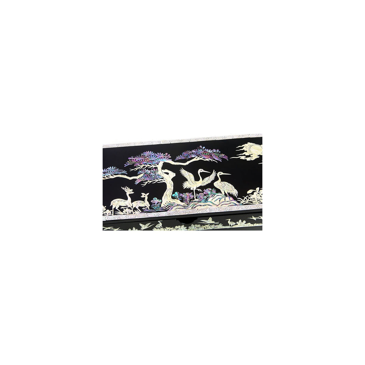 Najeon Multi Purpose Scholar's Drawer (Pine & Crane) – detail view 7 [KS-CUT:P0000KPP:3c59b7ea3c2c]