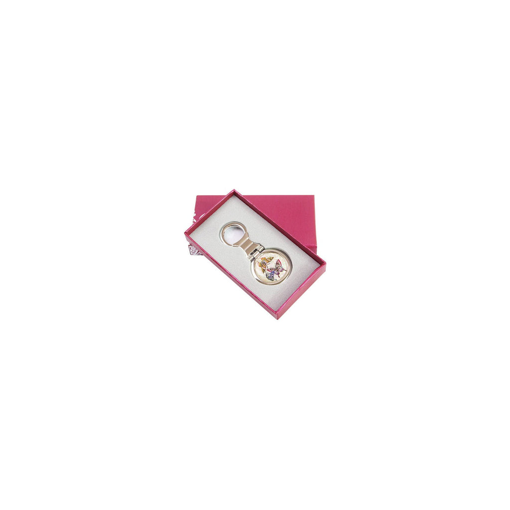Metal Najeon Keyring (Round Butterfly) – detail view 7 [KS-CUT:P0000KOK:755859424b93]