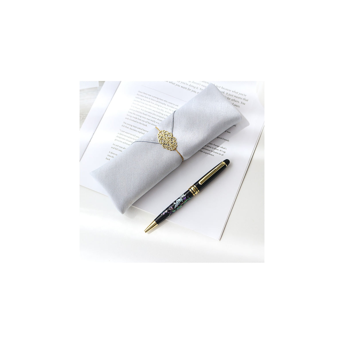 Premium Mother of Pearl Pen (2) – detail view 7 [KS-CUT:P0000JFB:f0ab93c21661]
