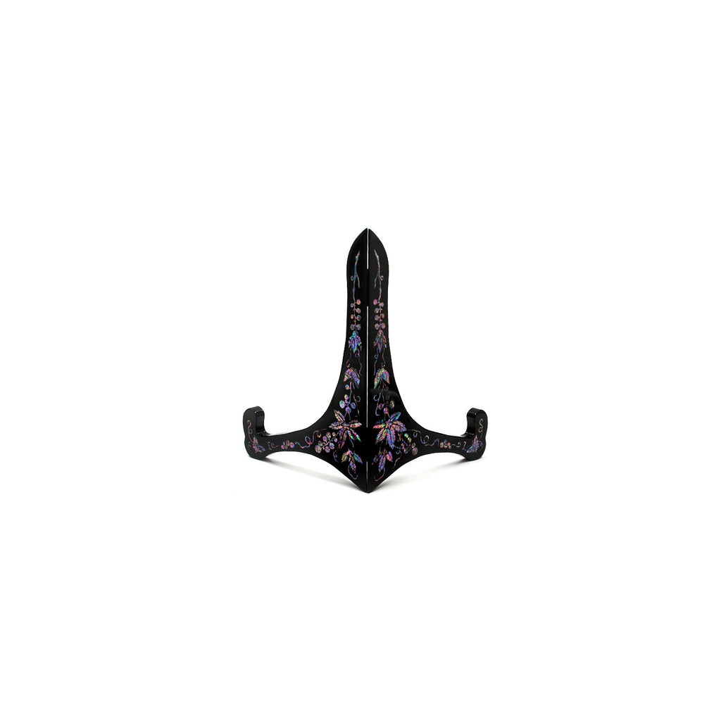 Masterpiece Najeon Ottchil Lacquer Tray Grape Black (Master Artisan Jang Tae-bok) – detail view 7 [KS-CUT:P0000SWL:a321dd868651]