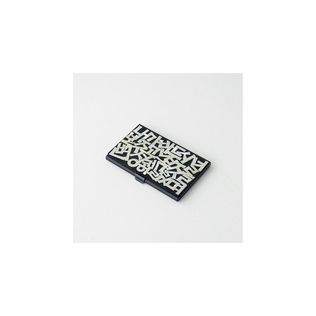 Premium Najeon Black Business Card Case – detail view 8 [KS-CUT:P0000HCO:24e1523c4343]
