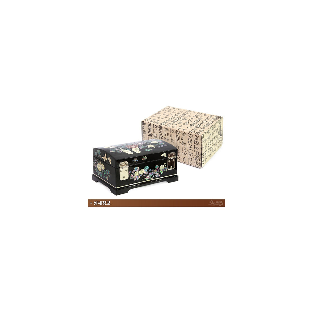 Najeon 2 Tier Birds & Flowers Box Black , 16 cm – detail view 8 [KS-CUT:P0000GQZ:0da090774386]