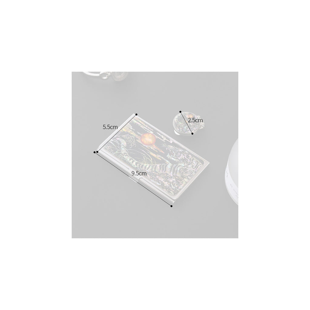 2-Piece Set: Business Card Case Golf Ball Marker K(Traditional) – detail view 9 [KS-CUT:P0000PNF:80daeee34f53]