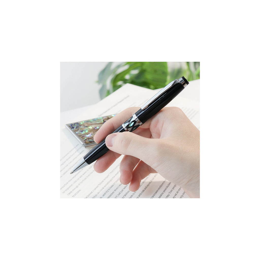 2-Piece Set: Premium Najeon Marbled Pattern Business Card Case Pen M – detail view 9 [KS-CUT:P0000RMU:a8072100e6e2]