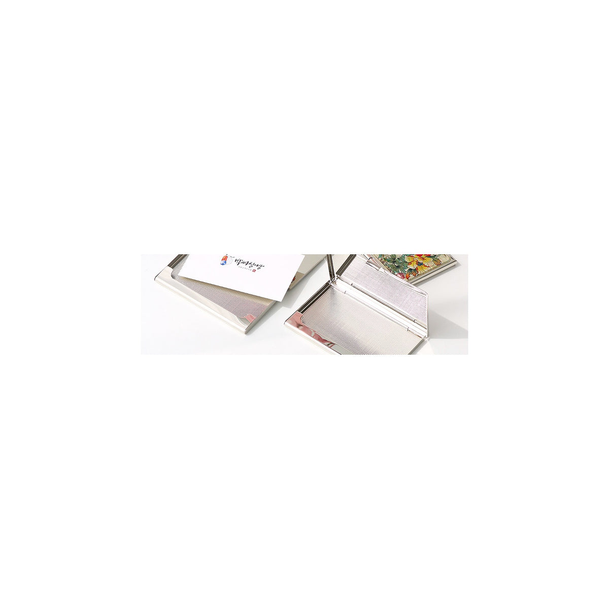 2-Piece Set: Business Card Case Golf Ball Marker K(Flower) – detail view 9 [KS-CUT:P0000PNH:b68a124f408c]