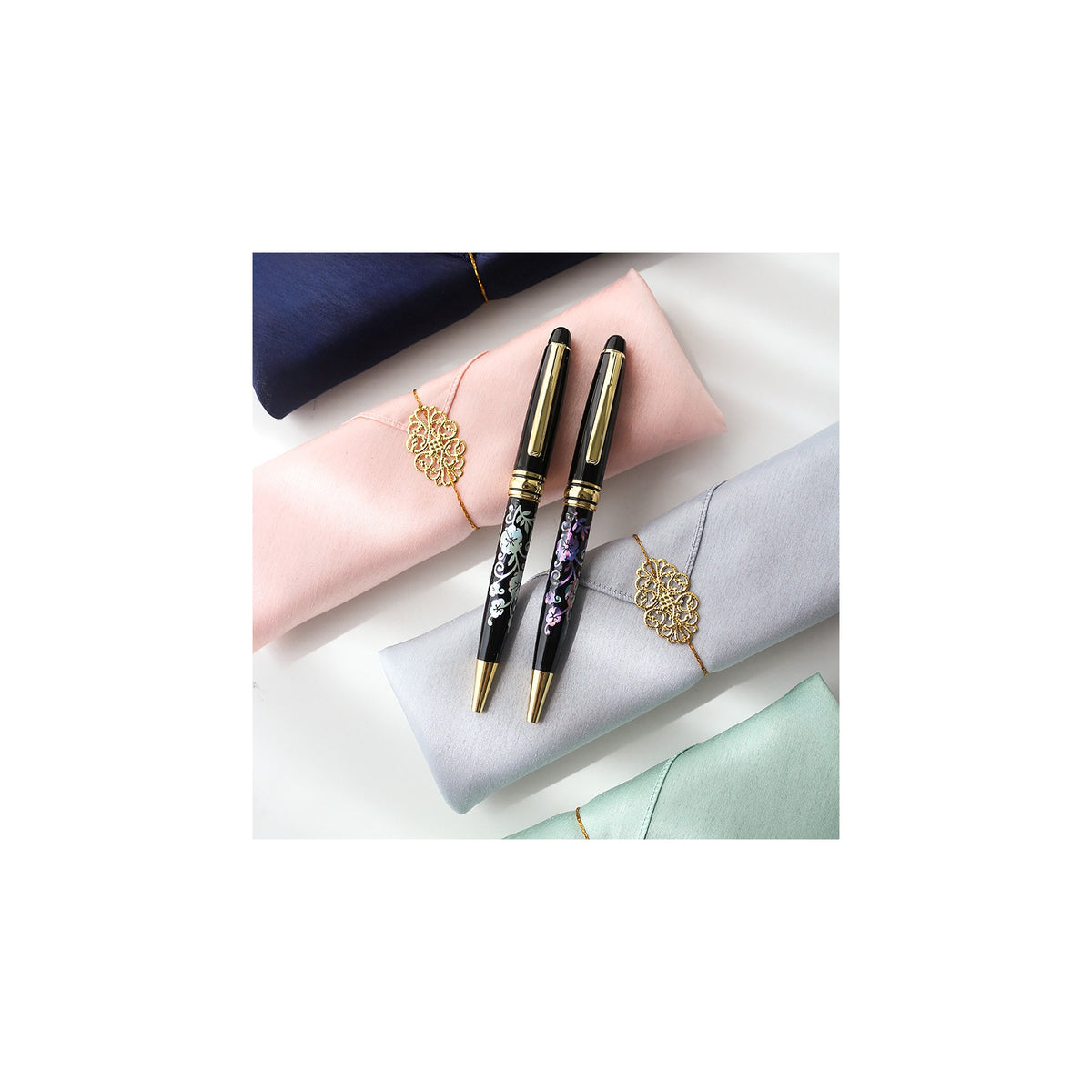 Premium Mother of Pearl Pen Plum Blossom – detail view 9 [KS-CUT:P0000JFA:e83b37911e23]