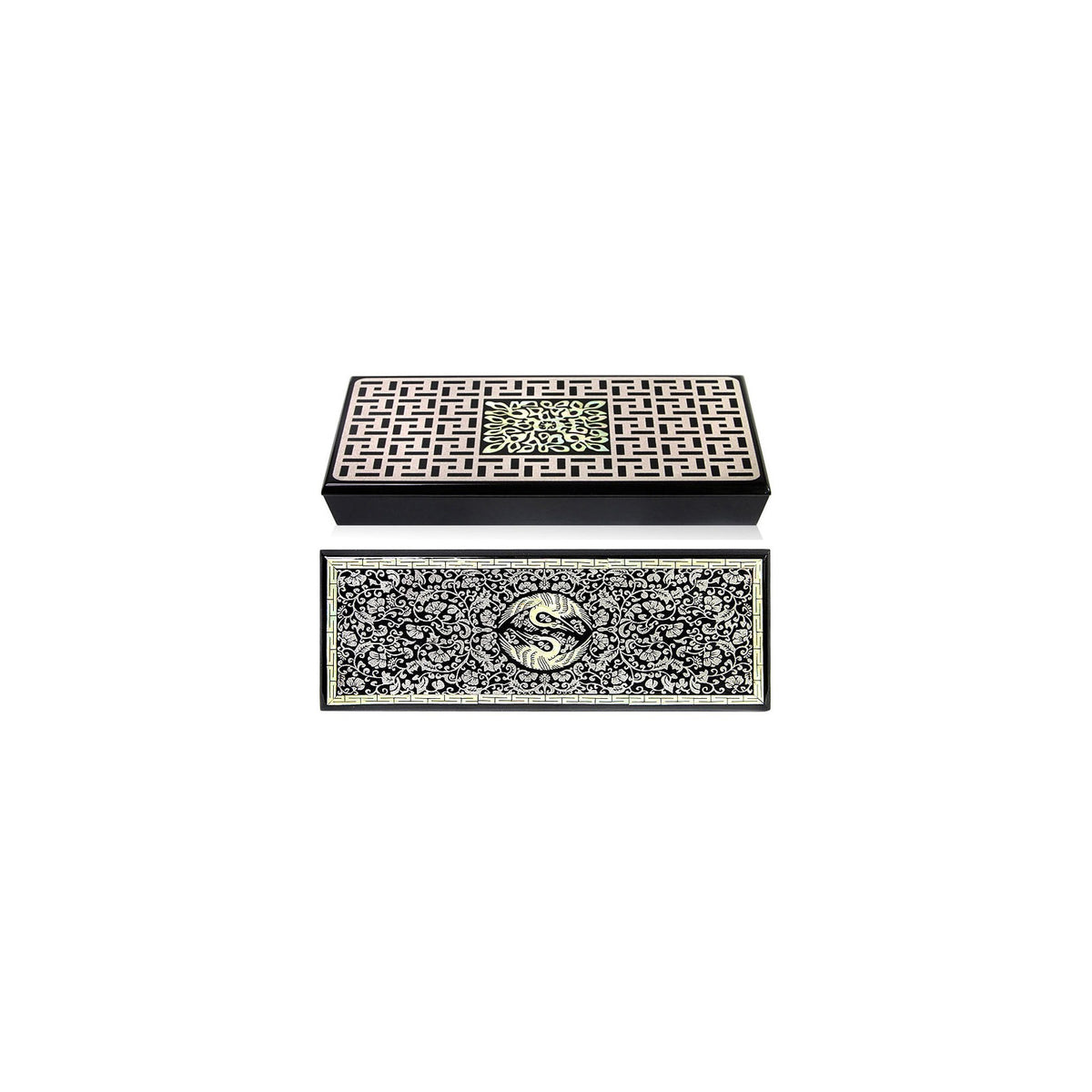 Premium Pen Case (Twin Cranes) – detail view 10 [KS-CUT:P0000HID:fd909d63c9dd]